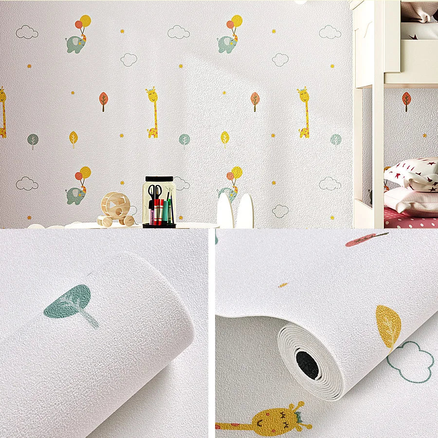 🌿 Linen Self-Adhesive Wallpaper