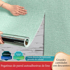 🌿 Linen Self-Adhesive Wallpaper
