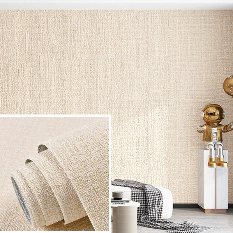🌿 Linen Self-Adhesive Wallpaper