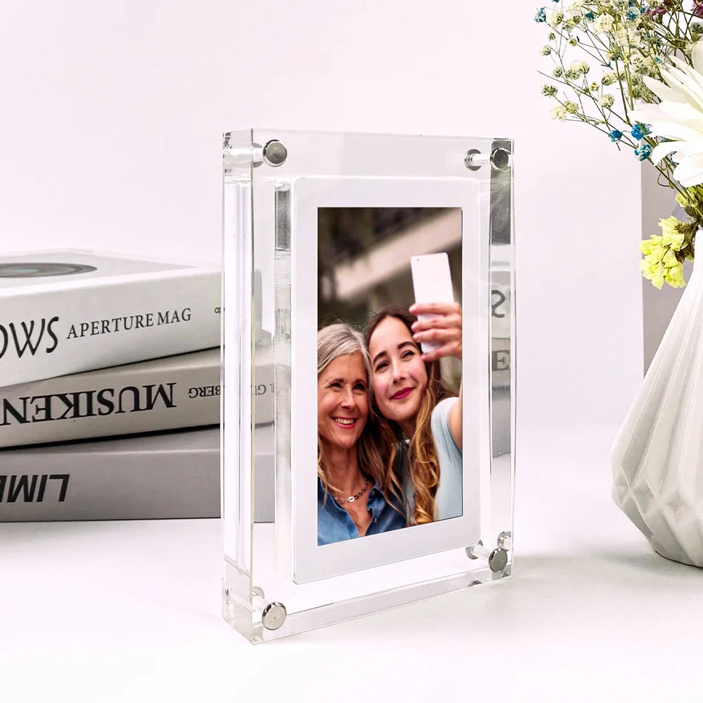📸 5/7 Inch Acrylic Digital Photo Frame