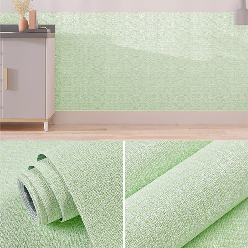 🌿 Linen Self-Adhesive Wallpaper