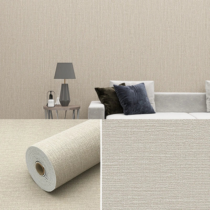 🌿 Linen Self-Adhesive Wallpaper